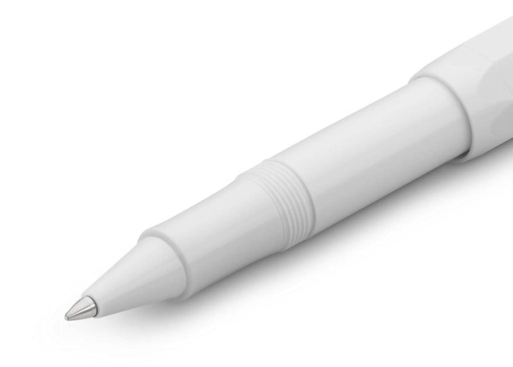 Kaweco Classic Sport White Ballpoint Officially Imported Water-Based Pen, CSR2-WH,