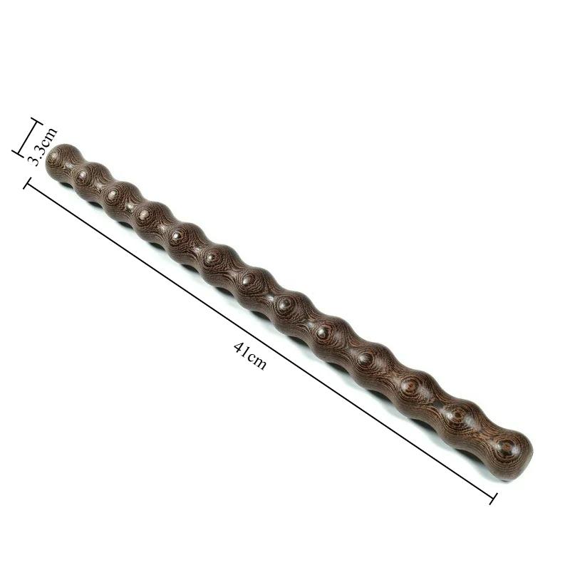 Natural Bamboo Massage Stick Wood Therapy Massager Relieve Muscle Soreness Anti-Fatigue Gua Sha Back Acupuncture Physiotherapy