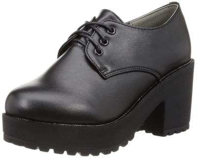Shoes Oxford 8cm Heel Mannish [Liberty Doll] Lace-up