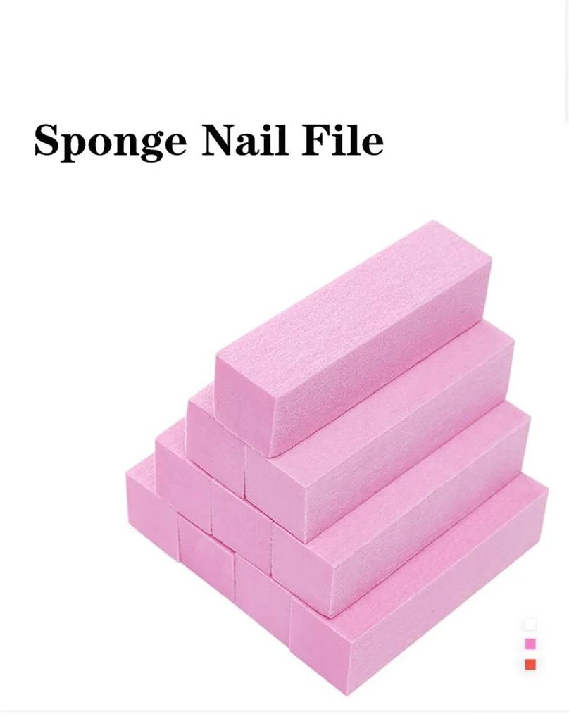 Professioneller Nagelfeilen Polierblock Maniküre Pflege Nagelkunst Schwamm Pufferblock Polieren Maniküre Pediküre Polier Schleifwerkzeuge