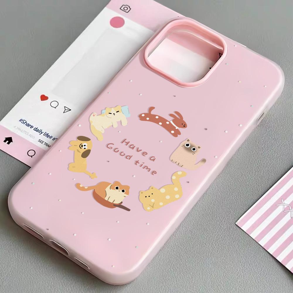 Painted Phone Case for iPhone 15 11 13 14 for 15 16 Pro Max 12 13 16 Pro Cute Fasion Funny Lanyard Phone Case Latest Top Selling Recommendations