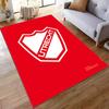 Utrecht Shield Red Carpet suitable as a non-slip mat for the living room or bedroom sofa