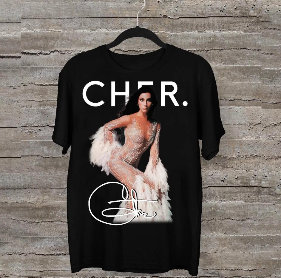 New Rare Cher Tour Tee Collection Singer Unisex S-235XL T-Shirt Unisex T-Shirt
