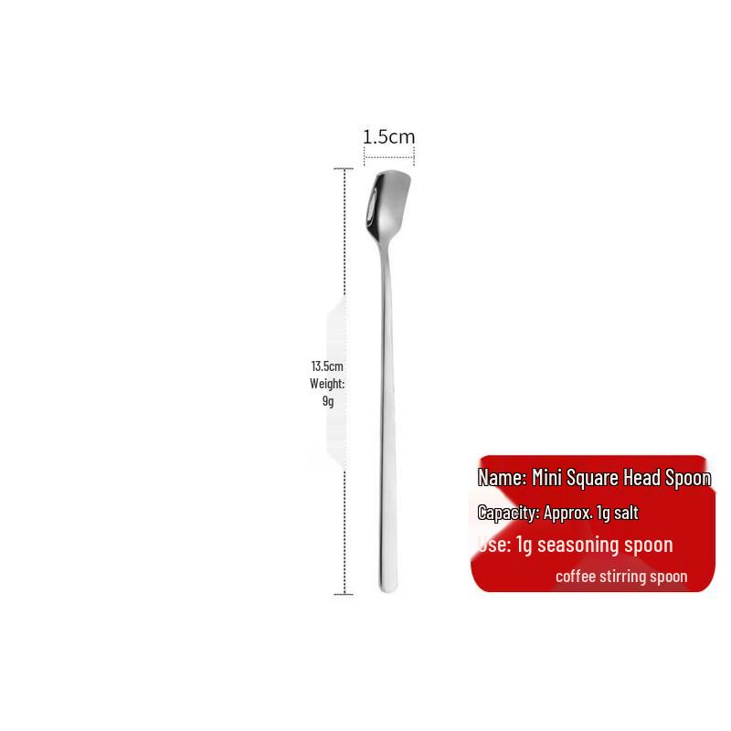 

Star Stainless Steel Long-Handle Coffee Spoon