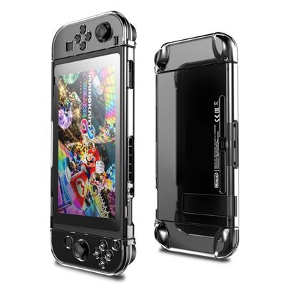 Ramidos Ultrathin Clear Slim Crystal Protective Dockable Case Cover For Nintendo Switch