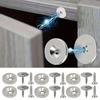 Chiusure magnetiche sottili per ante di armadi Resistenti alla corrosione Salvaspazio Ferramenta per installazione mobili