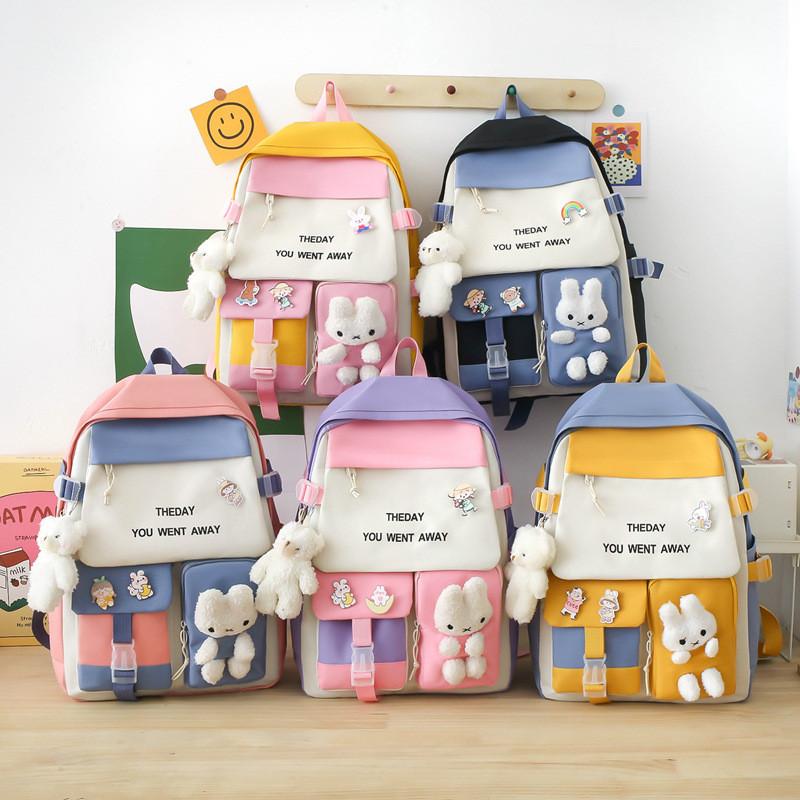 Cute Lightweight Girls Backpack Set For Elementary Students In Grades One To Six