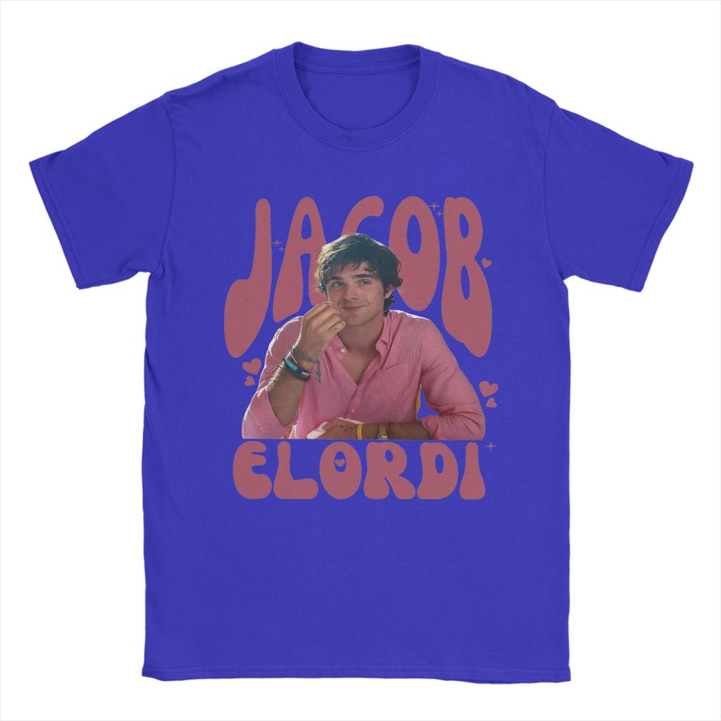 Unisex TShirt Romantic Jacob Elordi Funny 100 Cotton Tee Shirt Short Sleeve T Shirt Round Neck Clothing Graphic Printed