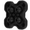 4 Grid Skull Shape Ice Tray Mold Food Grade Silicone Ice Cream Mold for Kitchen Summer