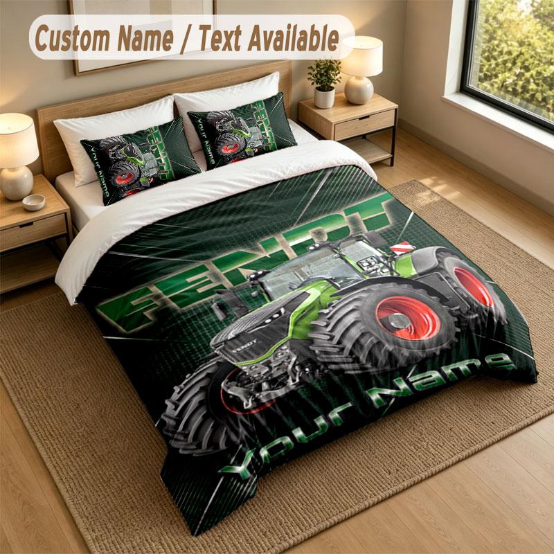 Set Biancheria da Letto 1 Copripiumino 2 Federe Stampa Fendt Morbido Tessuto per Letto Decorazione Camera da Letto