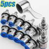 1/5pcs Replacement Faucet Cartridges Stainless Steel Tap Valves Household Single Angle Valve Kitchen Bathroom Shower Parts