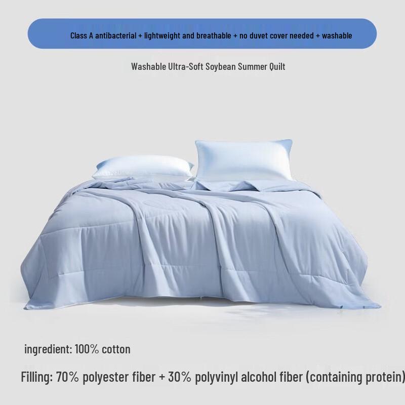 FUANNA A-Class Machine Washable Soybean Fiber Quilt