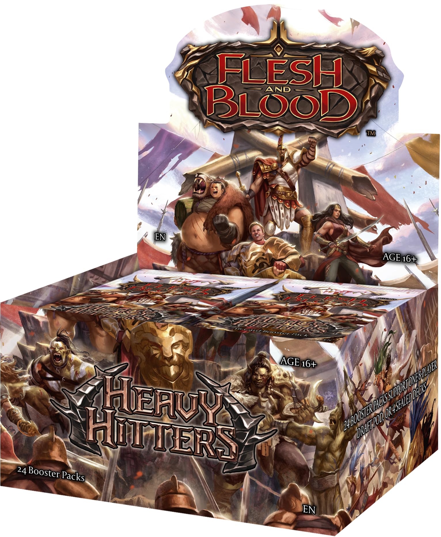 

Flesh and Blood FaB Japanese version Feast of Violence Heavy Hitters Booster Box