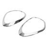 2X Chrome Headlight Trim Ring Bezels For Mini Cooper R60 Countryman 2011-2016