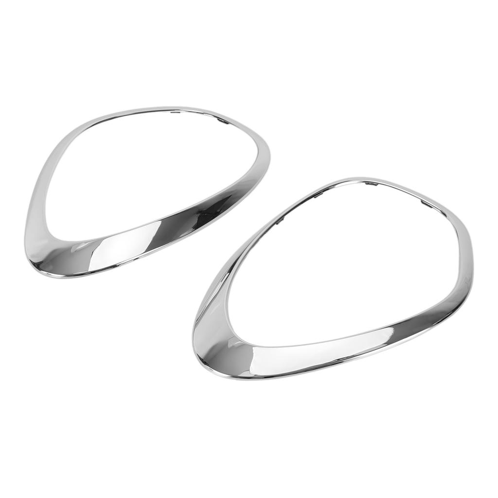 2X Chrome Headlight Trim Ring Bezels For Mini Cooper R60 Countryman 2011-2016