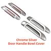 ABS Chrome Car Modification Accessory Door Handle Bowl Cover Trim Paste Style For Honda City Fit 2003 2004 2005 2006 2007 2008