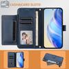 For Motorola Edge 60 Pro 5G Case Zipper Pocket Multiple Card Slots Leather Phone Cover