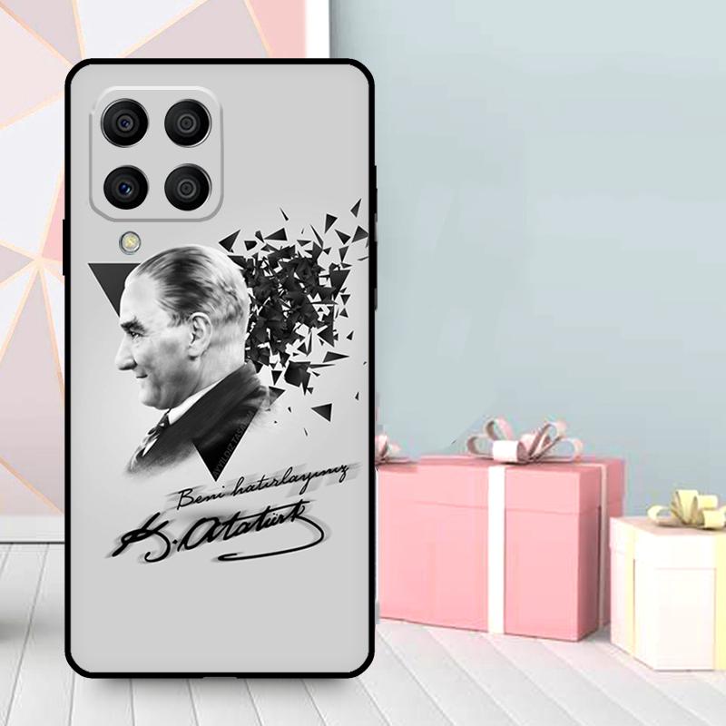 Turkey Mustafa Kemal Ataturk Case For Samsung Galaxy M56 M52 M32 M53 M16 M11 M21 M31 M35 M12 M13 M14 M15 M36 M55 M34 M54