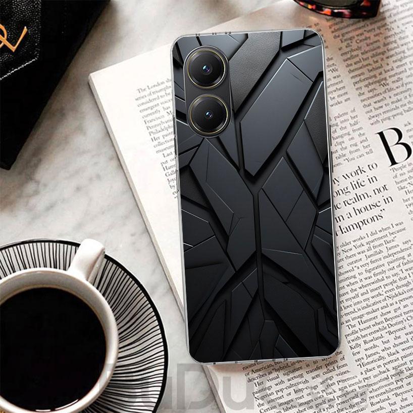 Forged Carbon Pattern Cover For Xiaomi Poco X7 X6 X5 Pro X3 Nfc F7 Ultra Phone Case F6 F5 X4 F4 Gt F3 M6 M5S M4 M3 Print Shell P