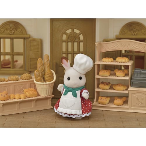 Sylvanian Families Shop Furniture Set [Brown Oven! First Bakery Set] Mi-88 ST Mark Certified For Ages 3 and Up Toy Dollhouse Sylvanian Families EPOCH