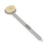Bath Brush Long Handle Removable Brush Head Waterproof Comfortable Brush for Bathrom Grey