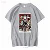 Wes Anderson Isle of Dogs Movie T Shirt Heavy Cotton Vintage Washed Slightly Versatile Designer Clothes Fashion Comfortable