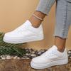 *Spring Autumn Comfortable Thick Bottom Casual Sports Shoes Women's Round Head Elegant Flat Work Shoes
