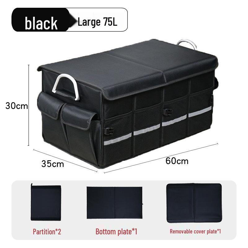 Foldable Car Trunk Storage & Organizer for Camping and Outdoor Use