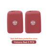 wer5For Volkswagen VW Car Seat Belt Collision Avoidance Sleeve Safety Lock Buckle Cover Scirocco Jetta Beetle Golf 4 5 6 Passat Polo