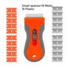 Cleaning Scraper Window Glass Ceramic Scraper Two Kinds Blade Plastic Handle Automotive Film Sticker Remover