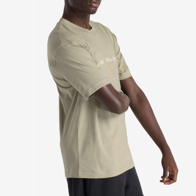 New Balance T Shirt Men's Olive Green MT51506-OVN