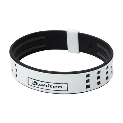 Phiten RAKUWA Bracelet S DUO 18cm White/Black
