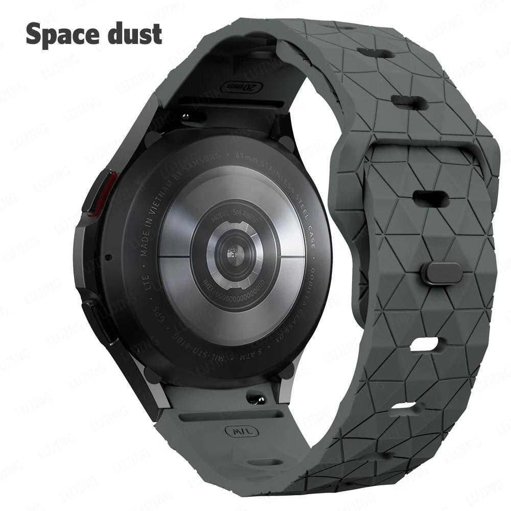 Silikonarmband für Samsung Galaxy Watch 7 6 4 Classic 47 mm 43 mm/46 mm 42 mm No Gap Uhrenarmband Galaxy Watch 6/5/5pro 45 mm 40/44 mm