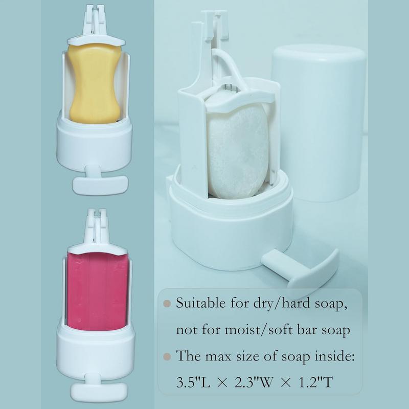 Grinding Soapy Box Solid Soapy Miller Wall Mounted Mincer For Hand Washing Soapy Bar Container Grinder Box For Camping Kitchen G