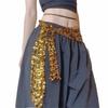 Adjustable Belly Dance Belt Handmade Sequin Waist Chain  Belly Dance Accessories