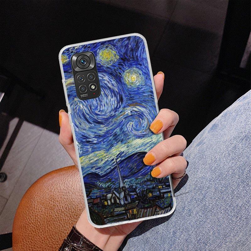 Van Gogh Oil Art Painting Phnoe Case for Phnoe Case for Xiaomi Redmi Note 15 14 14S 13 Pro Plus 12 12S 11S 11E 10S 10 11T 5G Uni