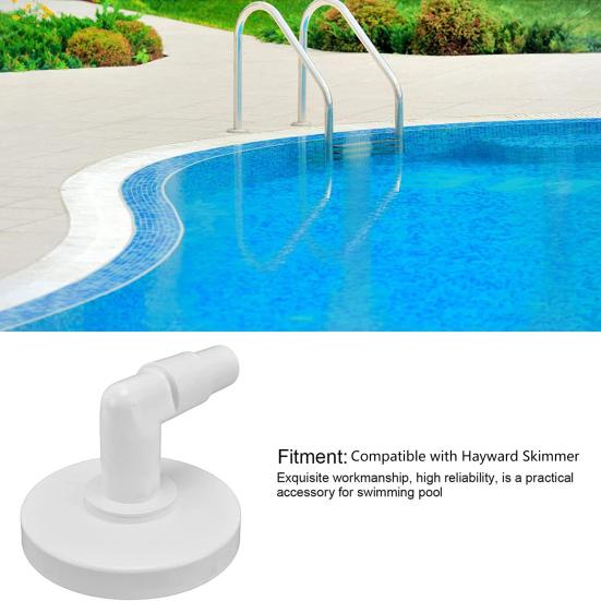 Skimmer-Vakuumplatte, hervorragende Kompatibilität, Ersatzteile, Schwimmbad-Skimmer, 90-Grad-Schlauchbogen für SP1096