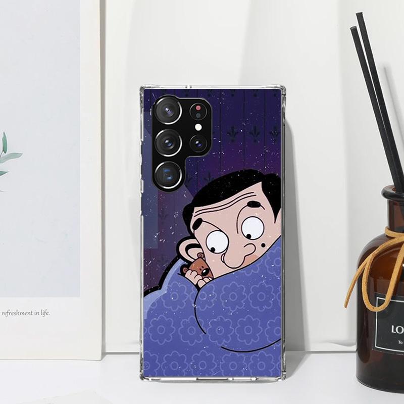 

Bean Cartoon Phone Case For Samsung Galaxy S26 S25 Edge S24 FE S23 S22 Ultra S21 Plus S20 + Art Fundas Back Cover Galaxy S25 Edg Samsung S25 Edge