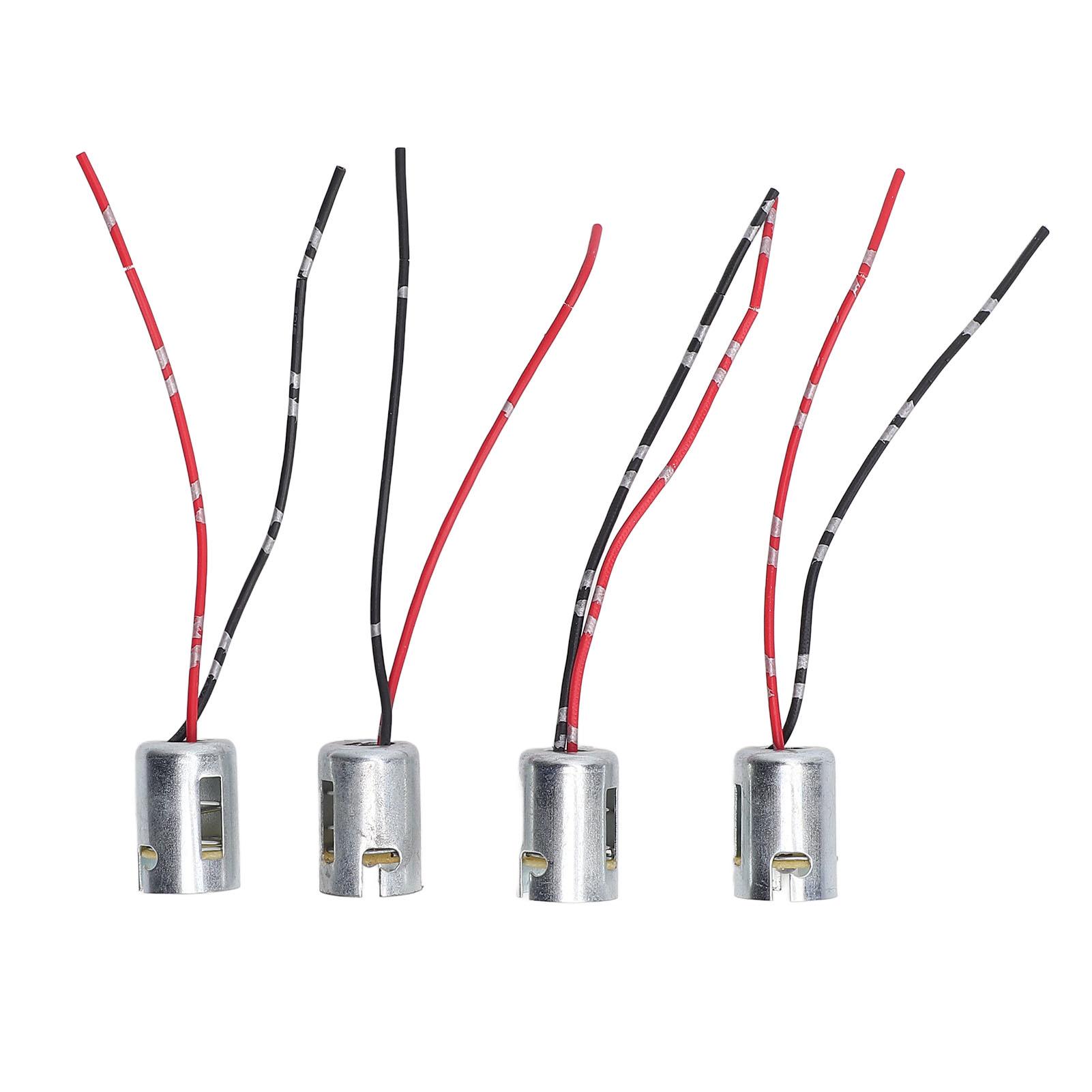 

4 шт. Светодиодные лампы Патрон Держатель Гидроизоляция Адаптер патрона автомобильной лампы для создания новых указателей поворота, стоп-сигнала