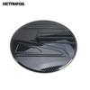 Chrome Gas Fuel Tank Cap For Mazda CX-30 CX30 - 2024 Carbon Fiber Oil Filler Gasoline Cover Trim Accessories Car Styling
