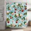 Beautiful Shower Curtain with Fruits Pattern Add a Touch of Style To Your Bathroom Decor