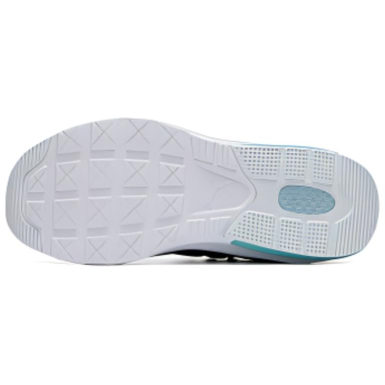 Puma Women's Electron 2.0 Black Dewdrop Turquoise Retro Running Casual Sneakers 385669-23