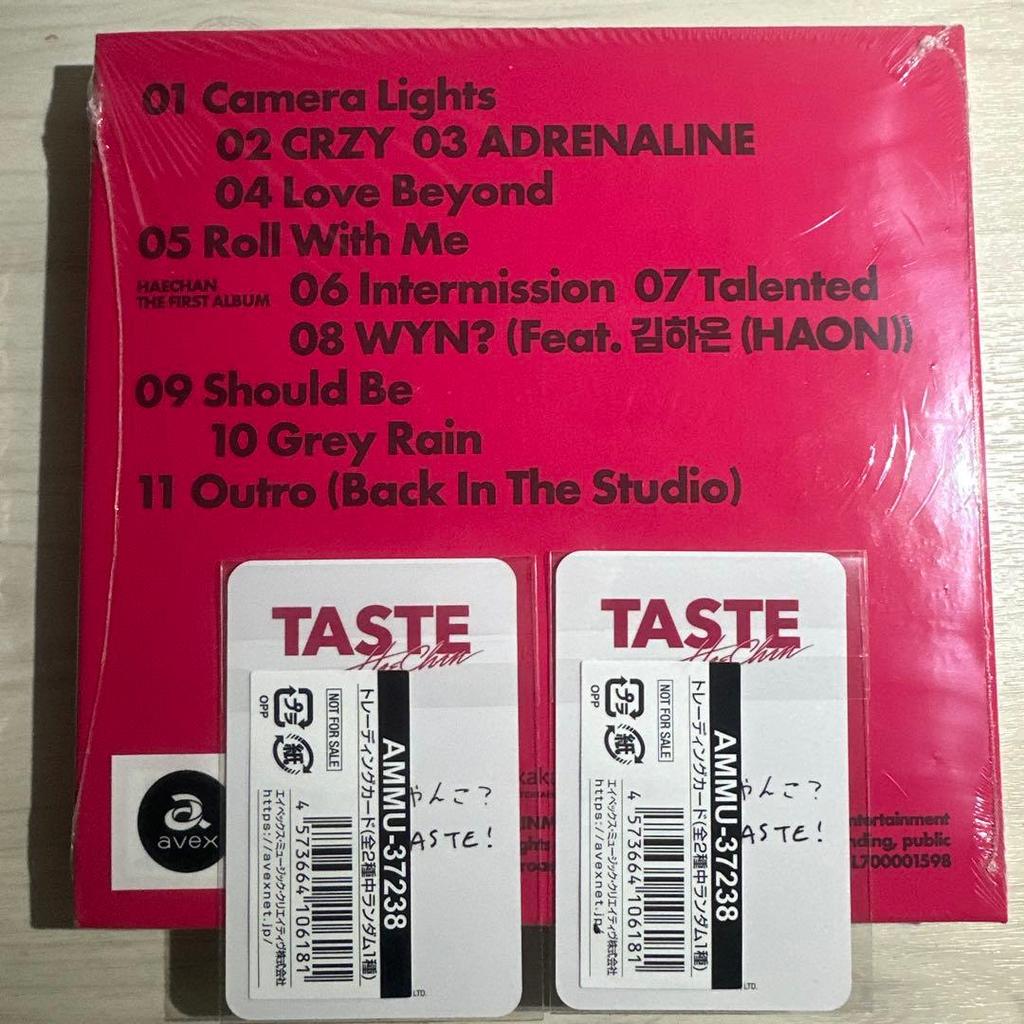 [USED] HAECHAN TASTE Savory Mumo Trading Card Included