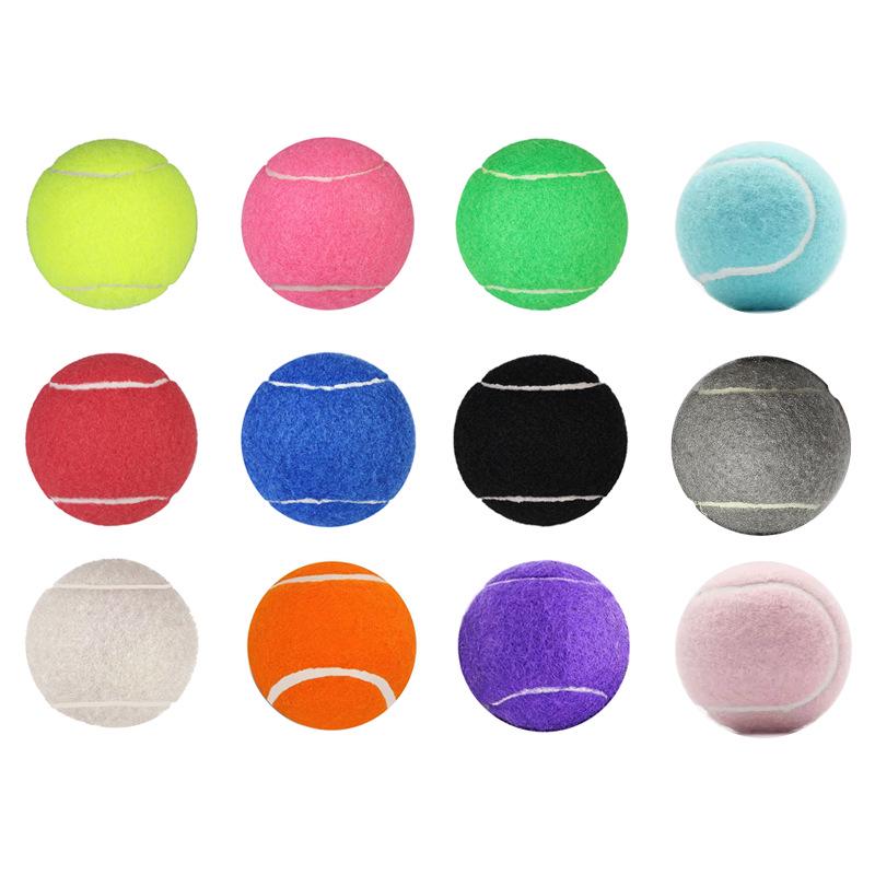 

Tennis Training Competition Balls - Available in Yellow, Black, Blue, Red, and Pink