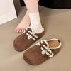 Baotou slippers women's casual Birkenstock with retro daily skirt wind half slippers