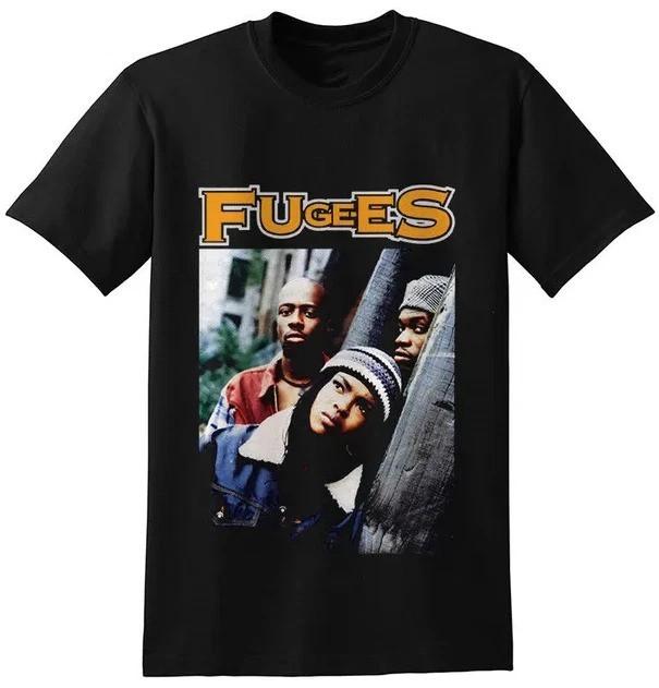 Футболка Fugees Унисекс Мужская Женская Полный Размер от S до 5XL TU055 Унисекс Футболка XXXL