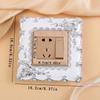 1Pcs European switch sticker switch cover wall sticker household socket decoration dustproof and dirty switch protection sticker