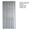 Kitchen Storage Cover Self Adhesive Closet Curtain, Sheer Door Privacy Drape, Light Filtering Easy Installation Drape Gauze Curtain with Hook-And-Loop