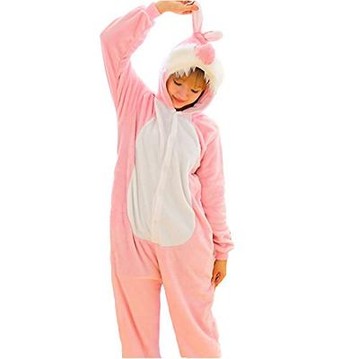 Kaninchen Kigurumi Tier Kigurumi Pyjama Halloween (XL (181cm-190cm))