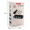7 In 1 Safe Car Fast Charger Adapter 4 Cigarette Lighter Dual USB PD 12-24V Overheat Protection for Vehicle Use